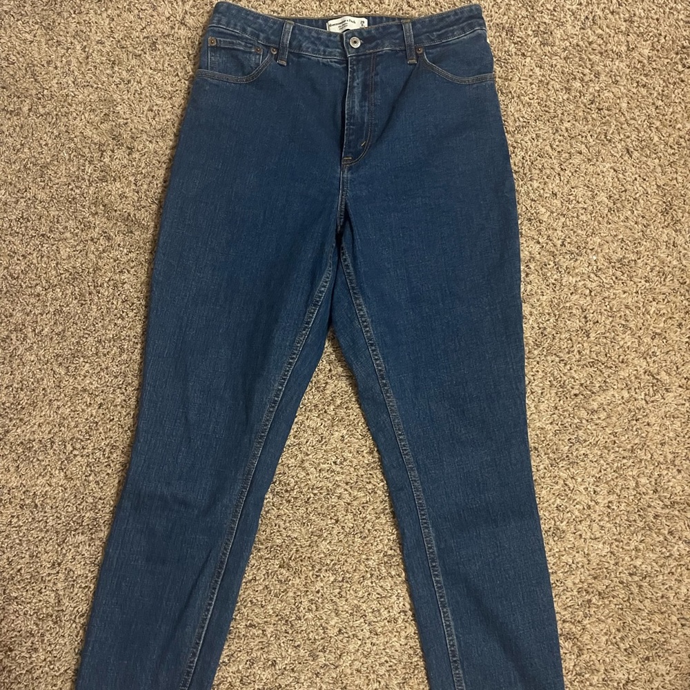 Abercrombie & Fitch Dark Blue Skinny Jeans